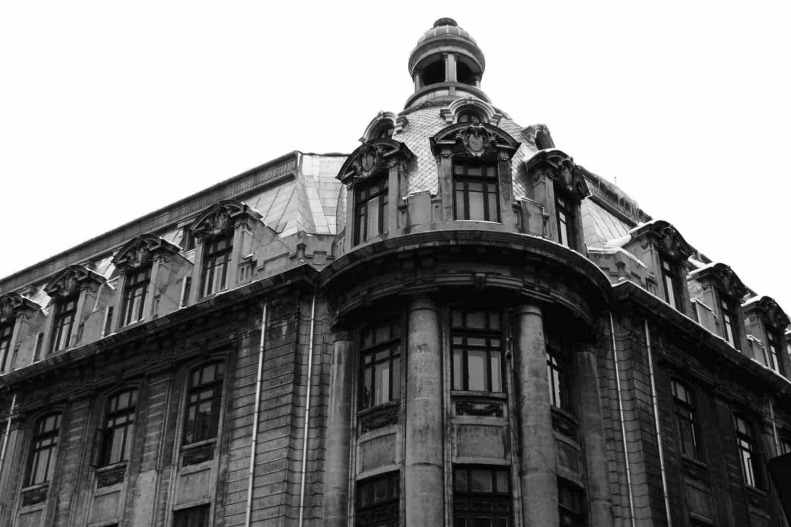 Bucharest architecture in Old Town - My Travel Monkey