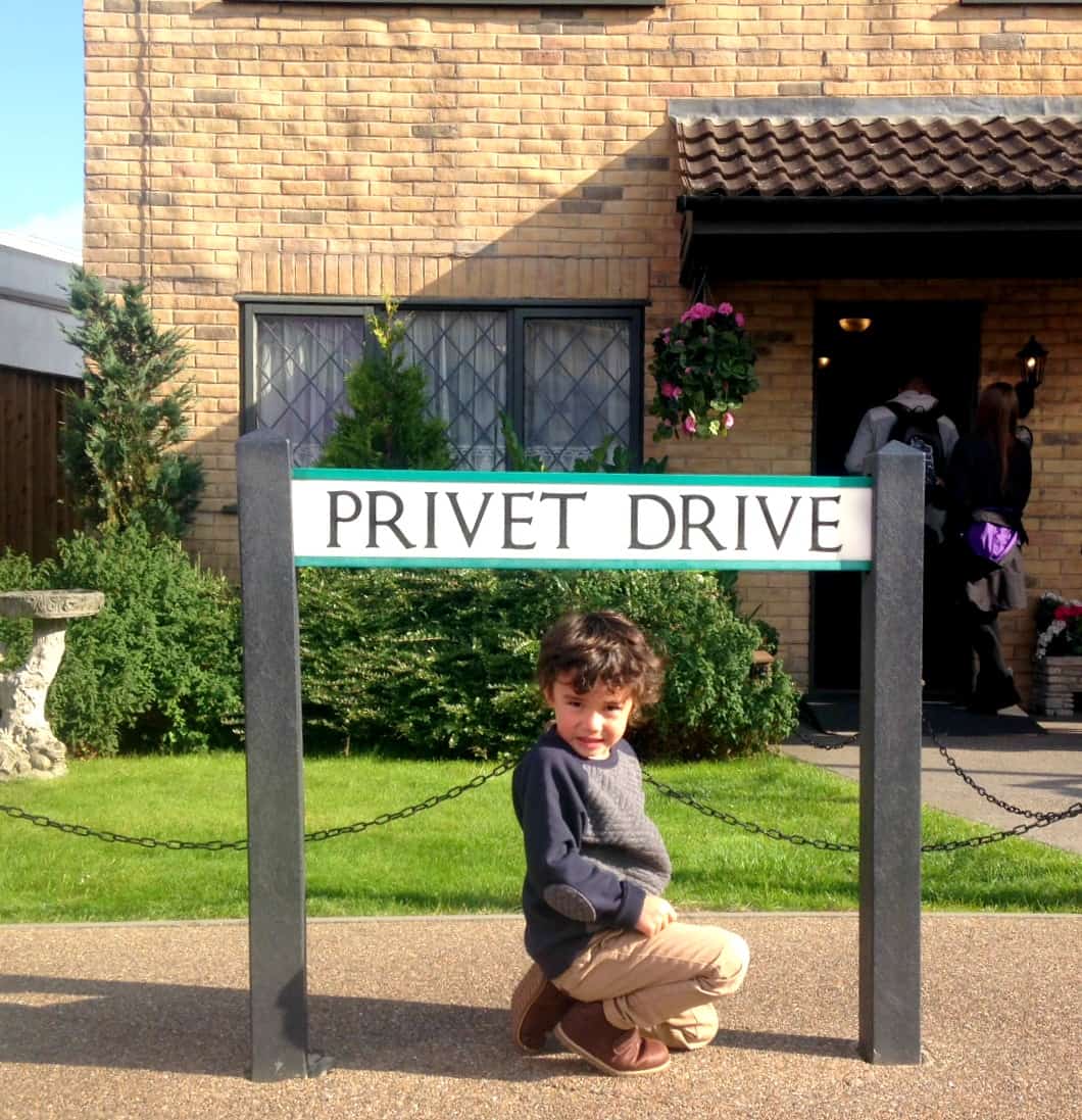 Privet Drive sign at Harry Potter Studio Tour-London-My Travel Monkey