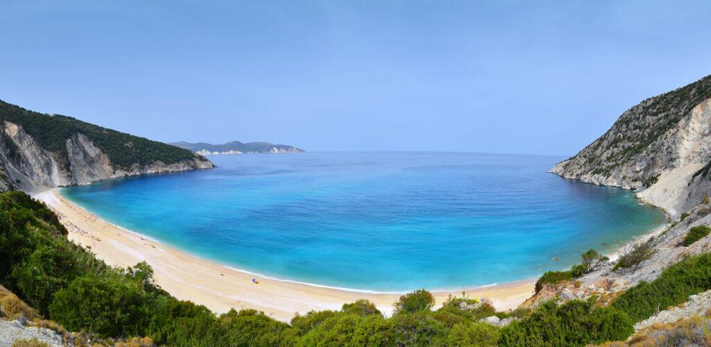 Mrytos Beach in Kefalonia - My Travel Monkey