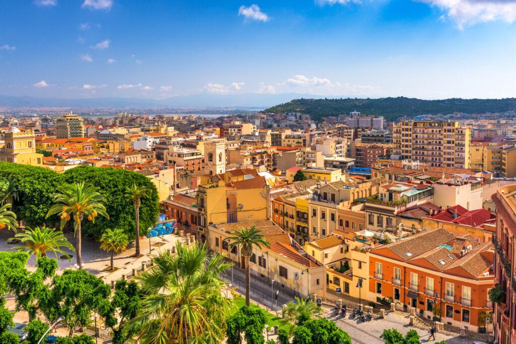 Cagliari, Sardinia, Italy cityscape - My Travel Monkey