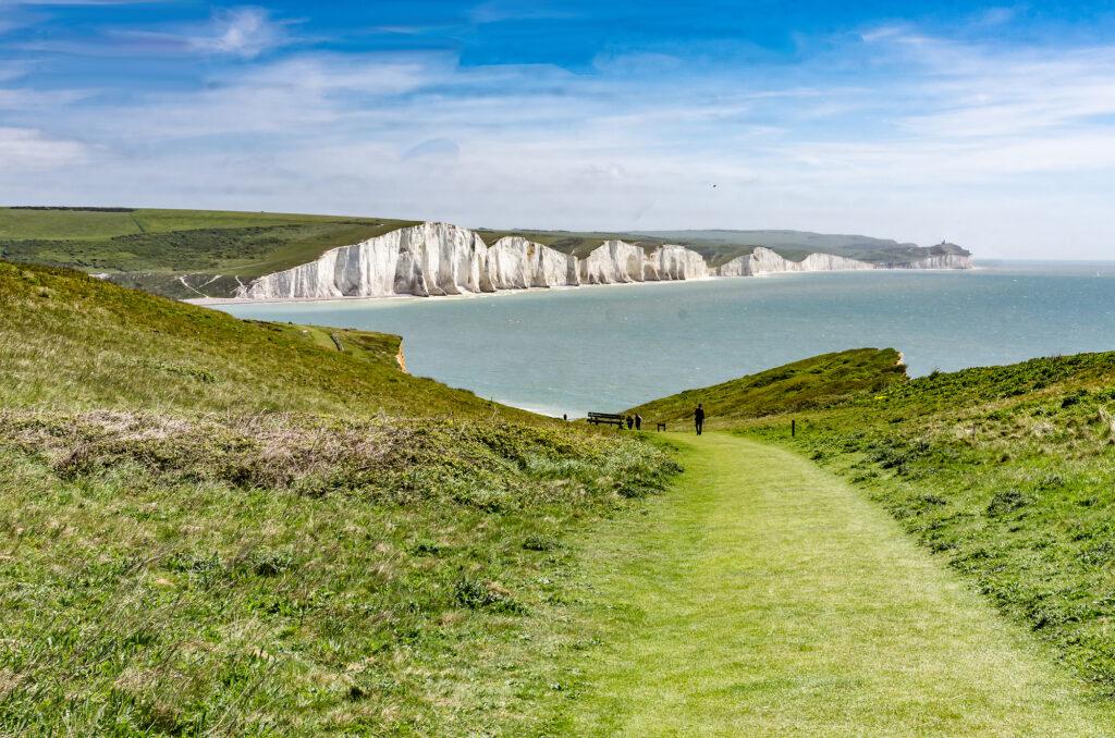 Seven Sisters Country Park in Sussex, UK