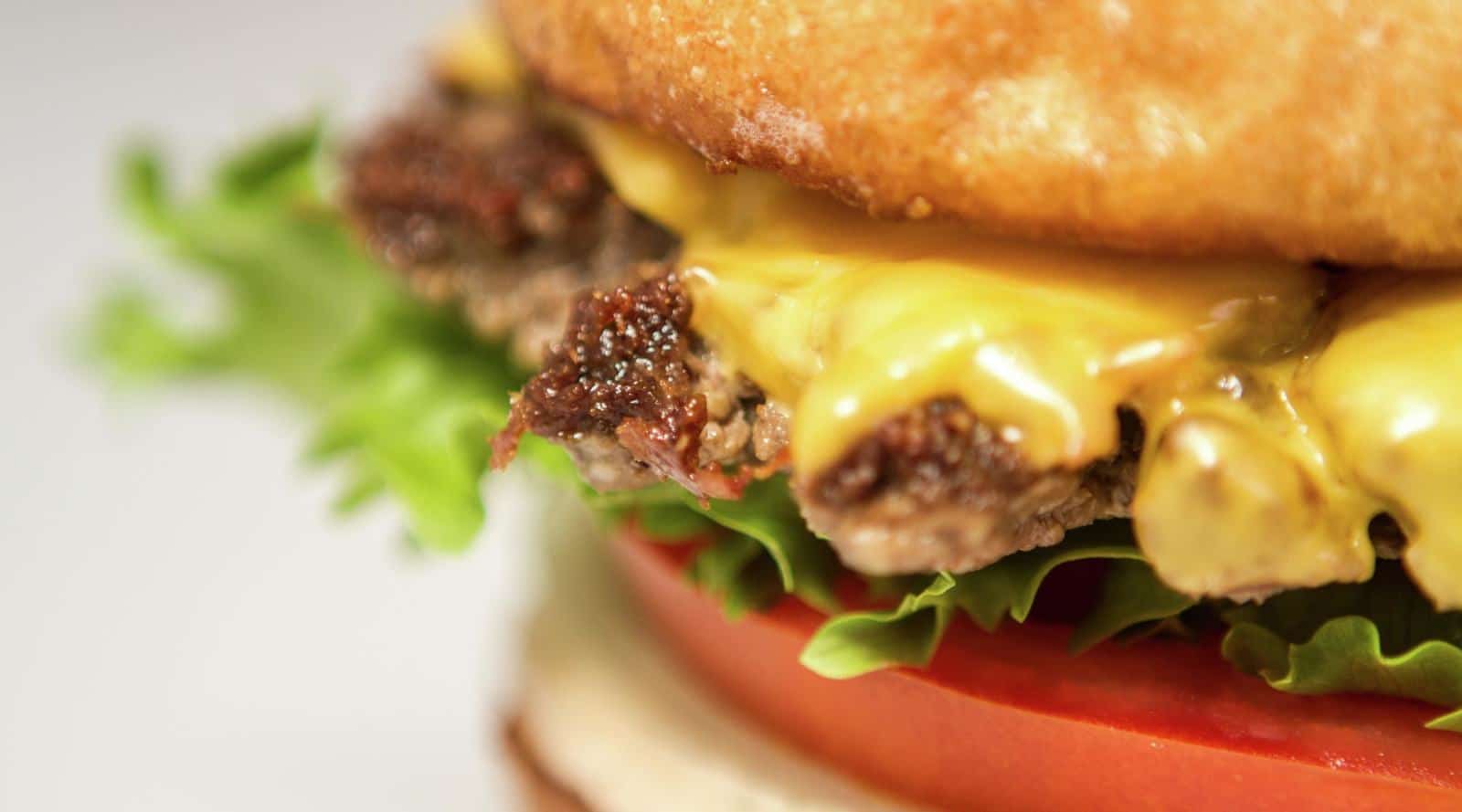 Amazing burgers at The Burger Lounge Aria Resort