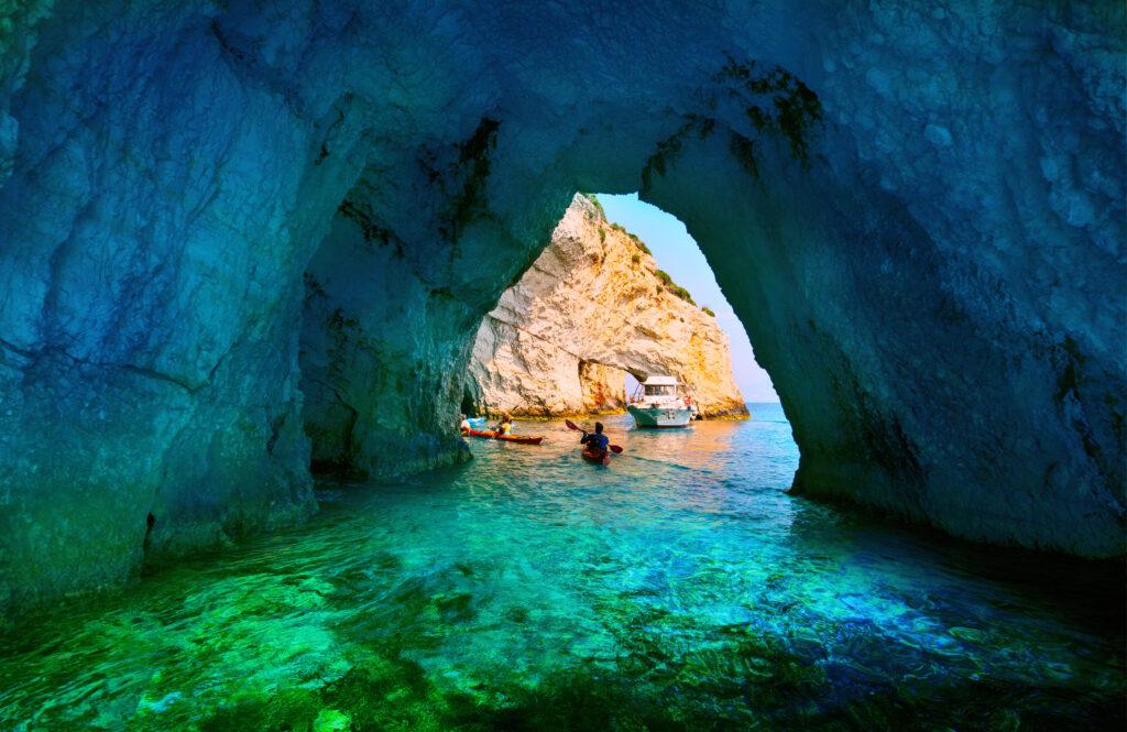 Blue caves-Zakynthos-My Travel Monkey