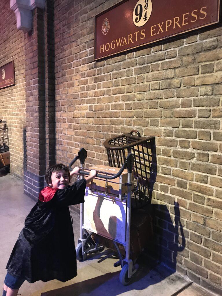 At Platform 9 3/4-Harry Potter Studio Tour review-My Travel Monkey