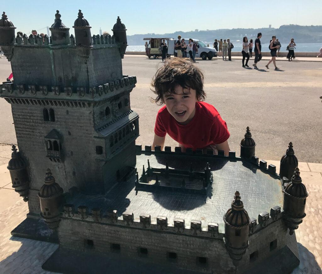 Exploring a replica of Belem Tower in Lisbon - My Travel Monkey
