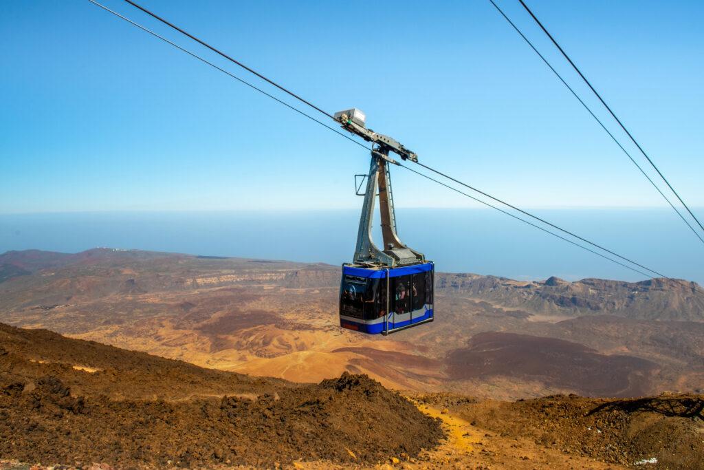 Visitng Mount Teide - Taking the cable car - My Travel Monkey