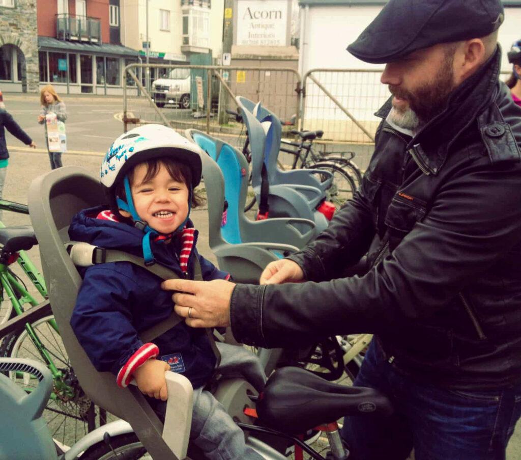 Family bike ride on Camel Trail-My Travel Monkey