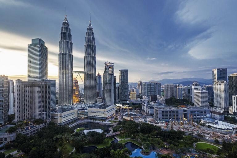 Kuala Lumpur cityscape 2 weeks in Malaysia itinerary -My Travel Monkey