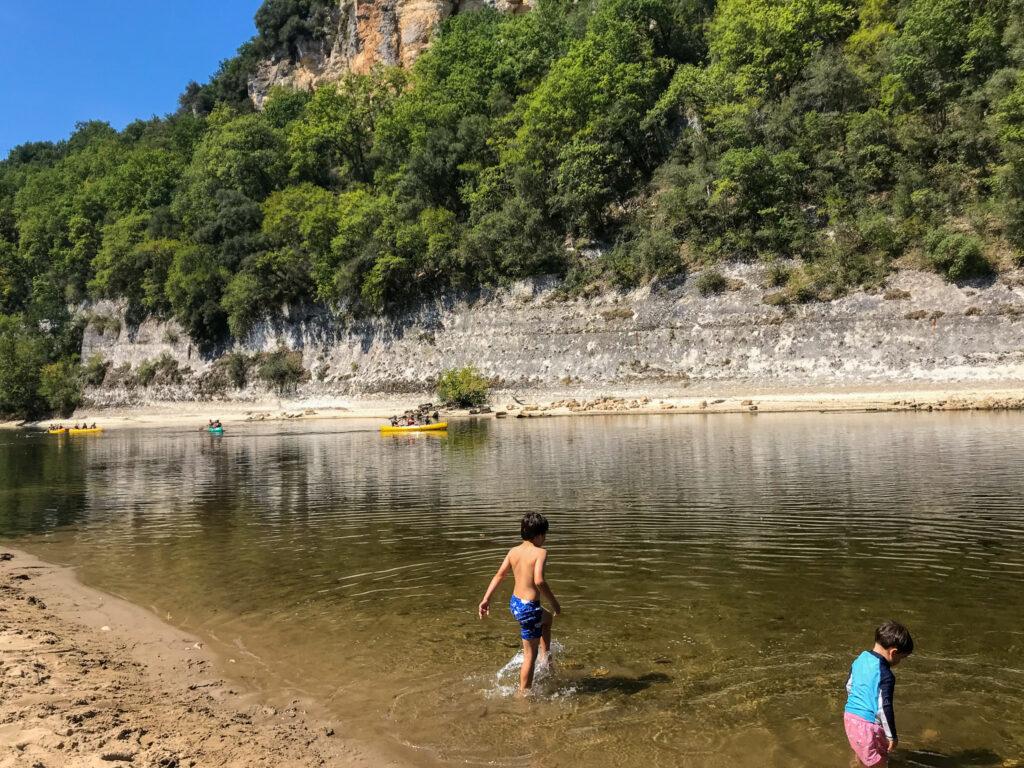 Swimming in the Dordogne river-My Travel Monkey