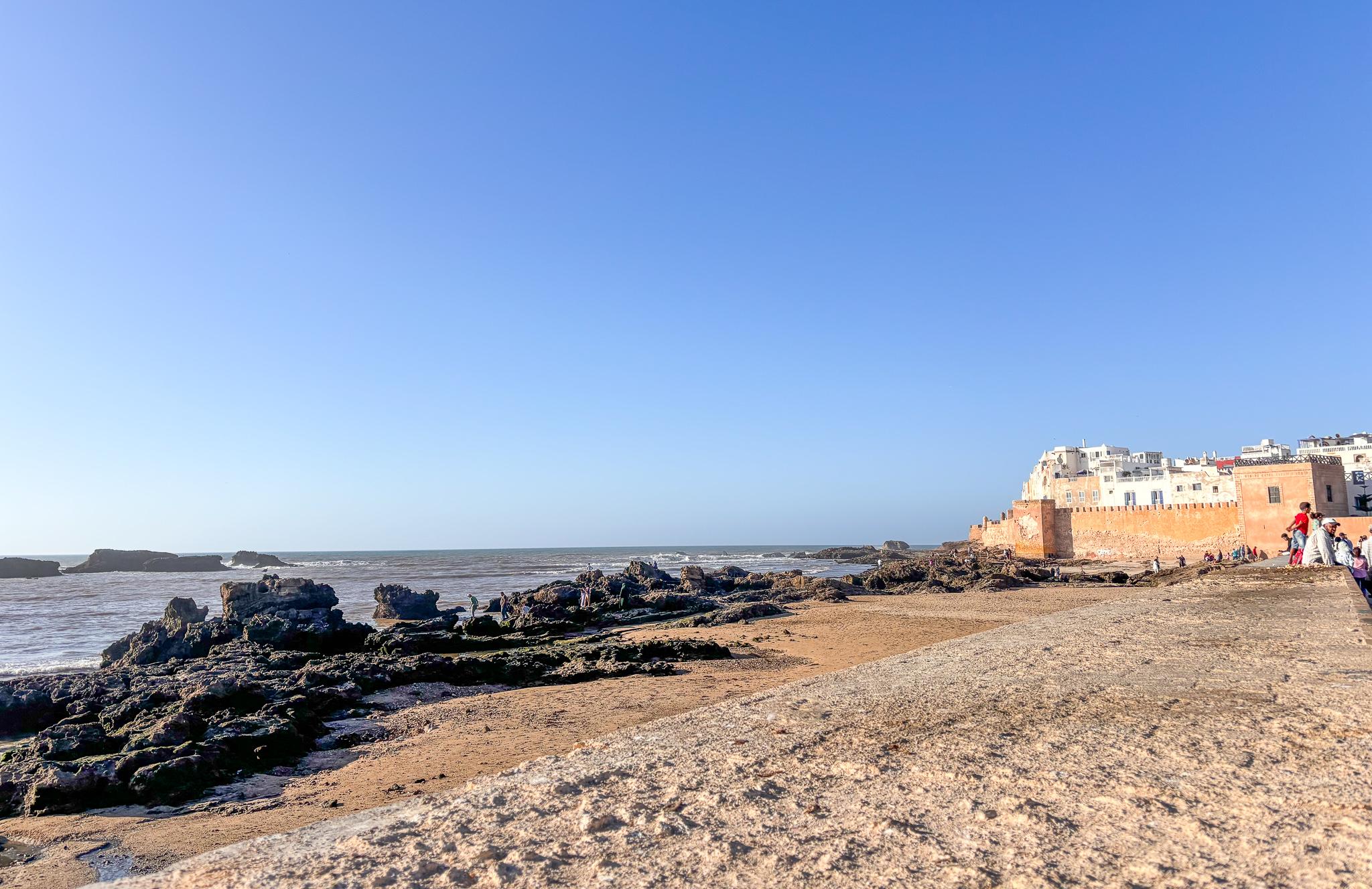 Essaouira sea walls and harbour -my travel monkey