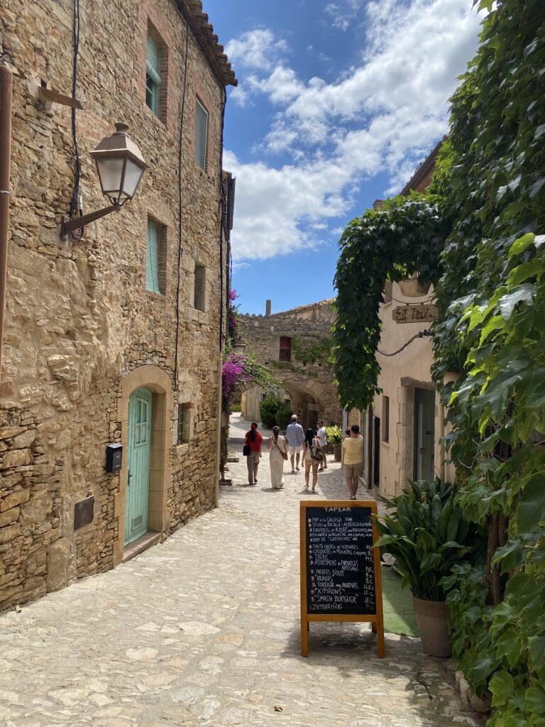 Costa Brava town - walking the pretty streets in Peretallada - My Travel Monkey