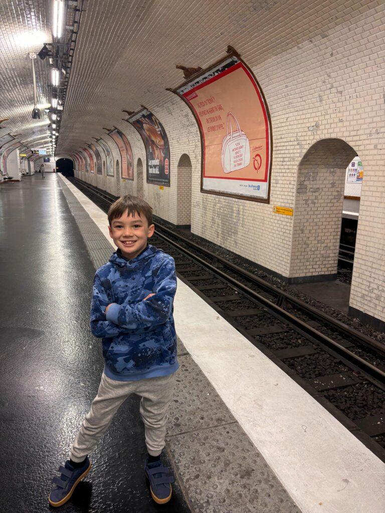 Paris Metro with kids-My Travel Monkey