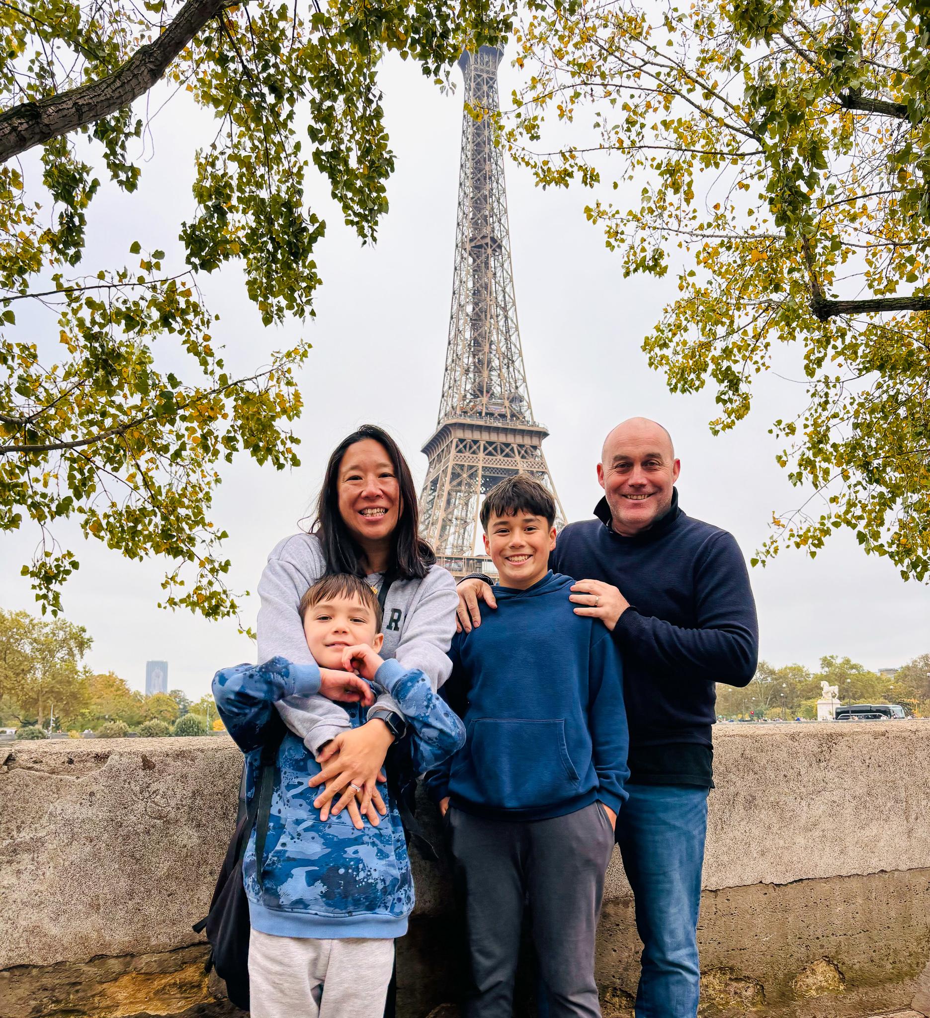 My Travel Monkey family in Paris with kids