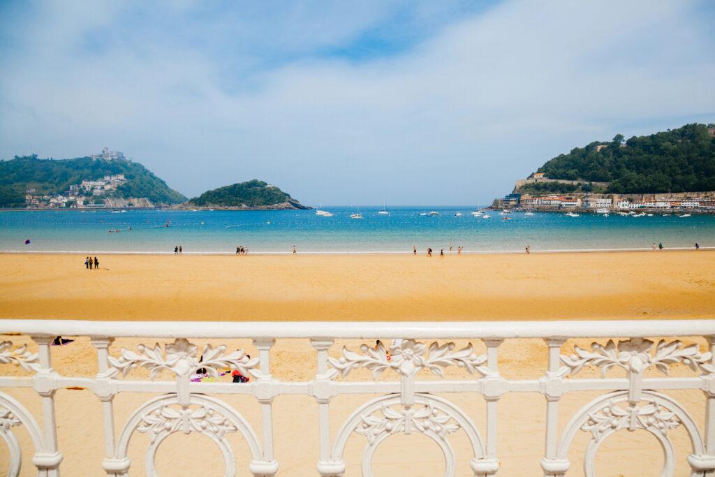 La Concha Beach San Sebastian - My Travel Monkey