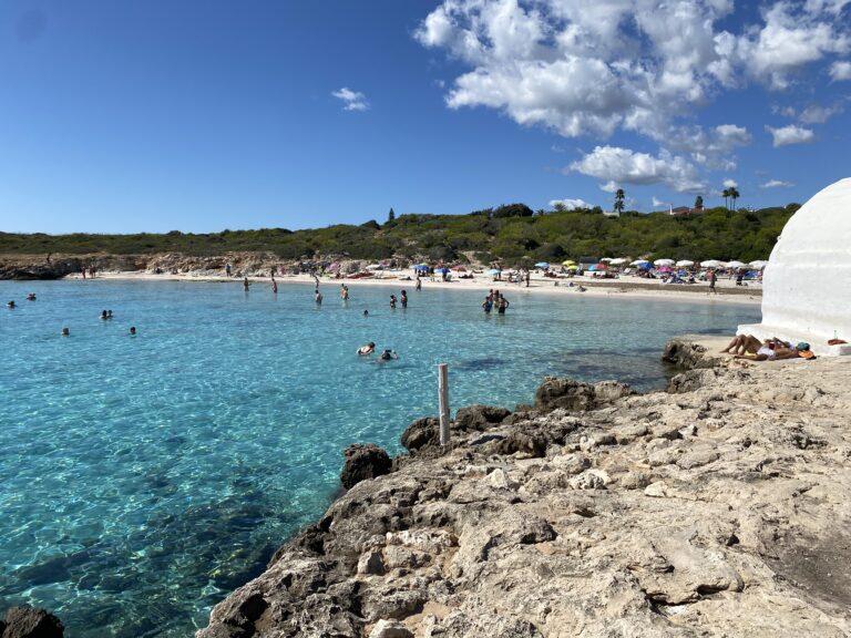 Playa Binibeca, one of Menorca's best beaches