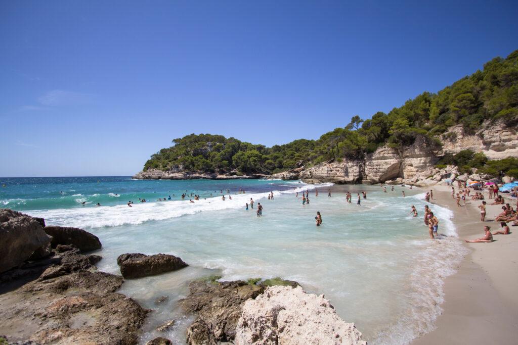 Cala Mitjana beach, Menorca-My Travel Monkey