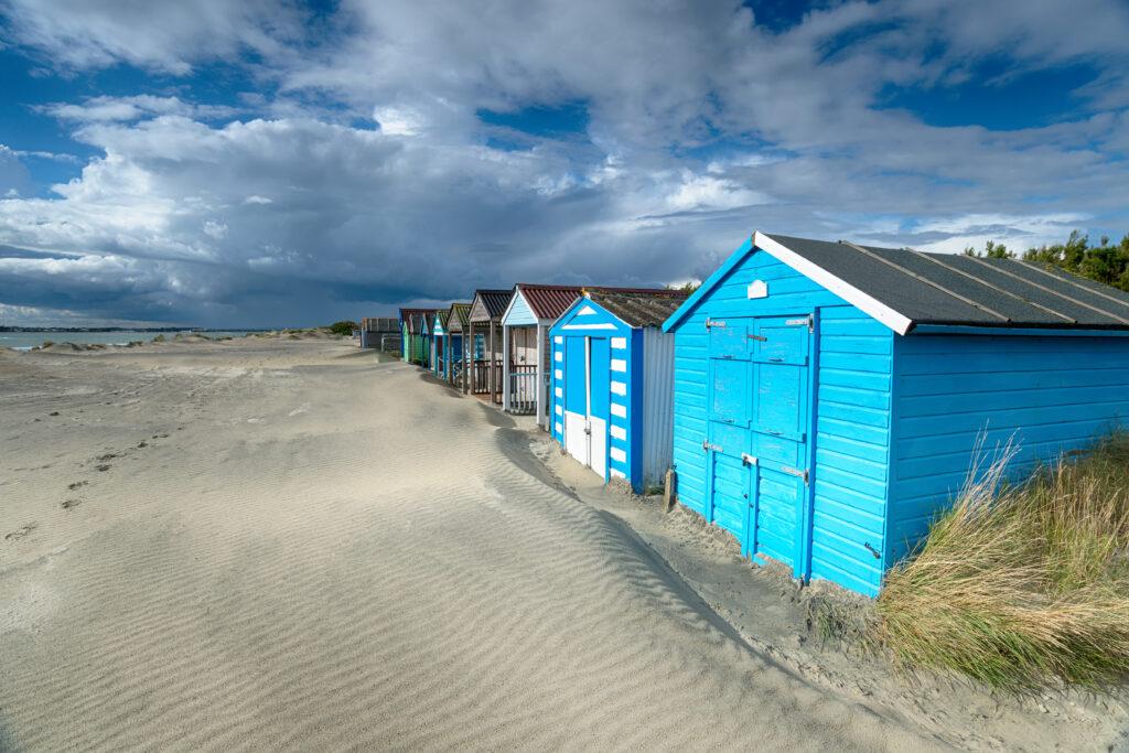 Pretty beach huts at West Wittering on the Sussex coast-My Travel Monkey 