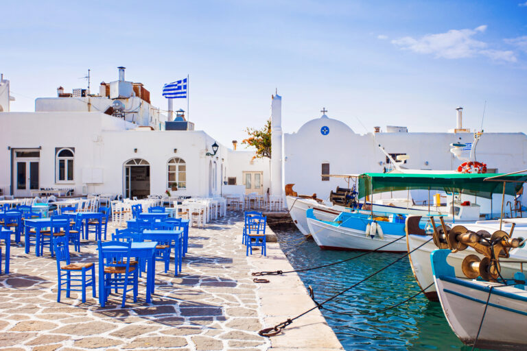 Village of Naoussa in Paros, Greece island hopping itinerary- My Travel Monkey