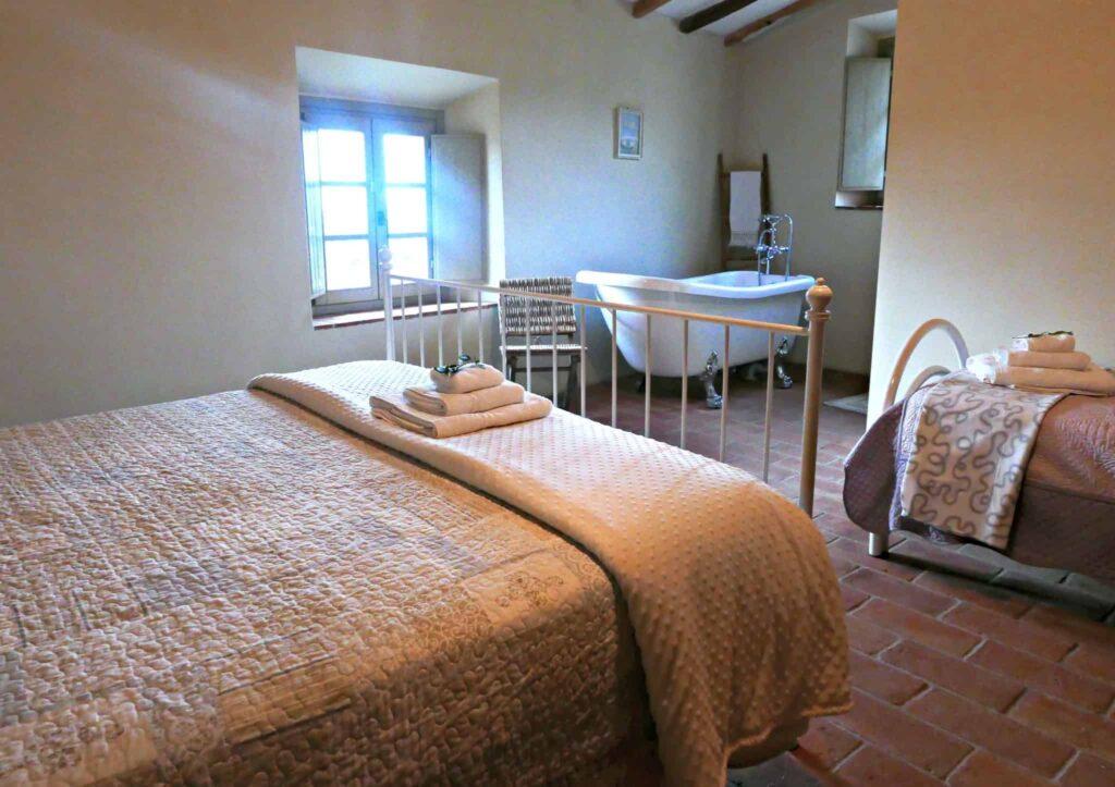 A bedroom in Villa le Capanne-Tuscany-My Travel Monkey