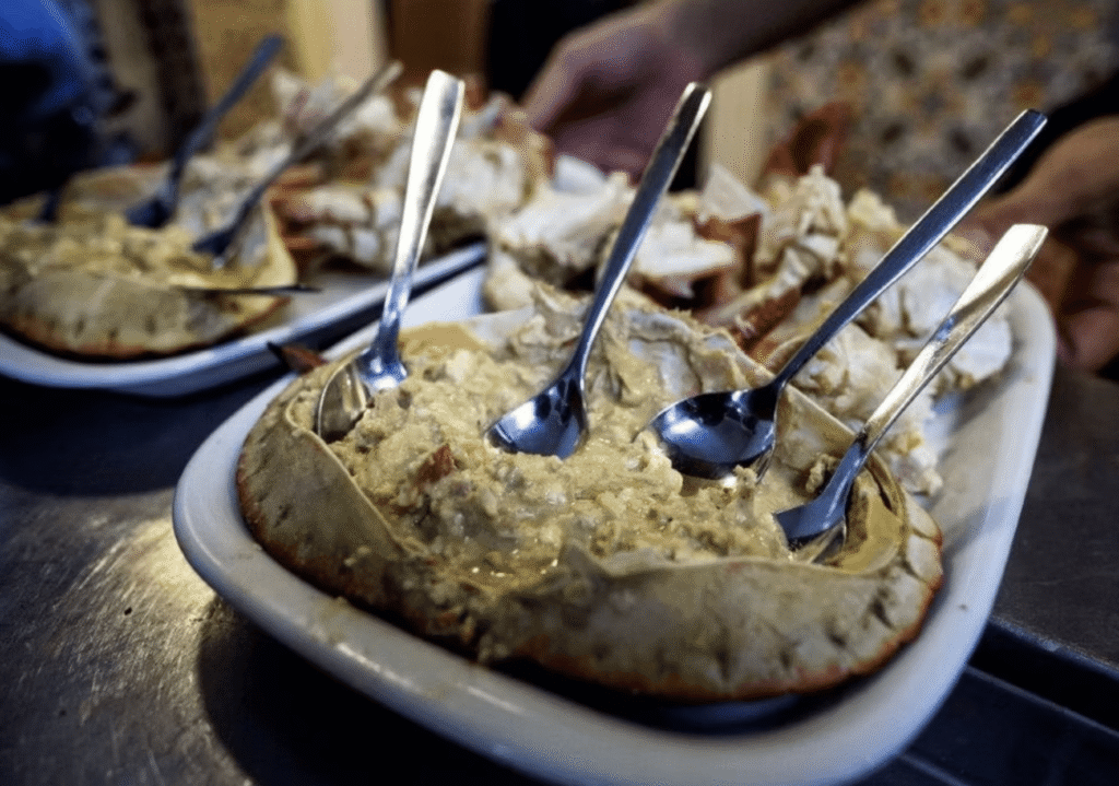 Best restaurants in Lisbon-Cervejaria Ramiro crab-My Travel Monkey