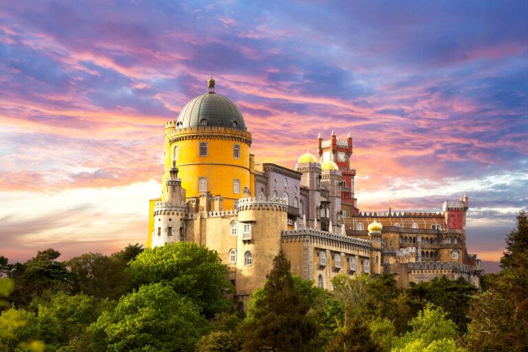 Bright skies at Sintra - Pena Palace - Best day trips from Lisbon - My Travel Monkey