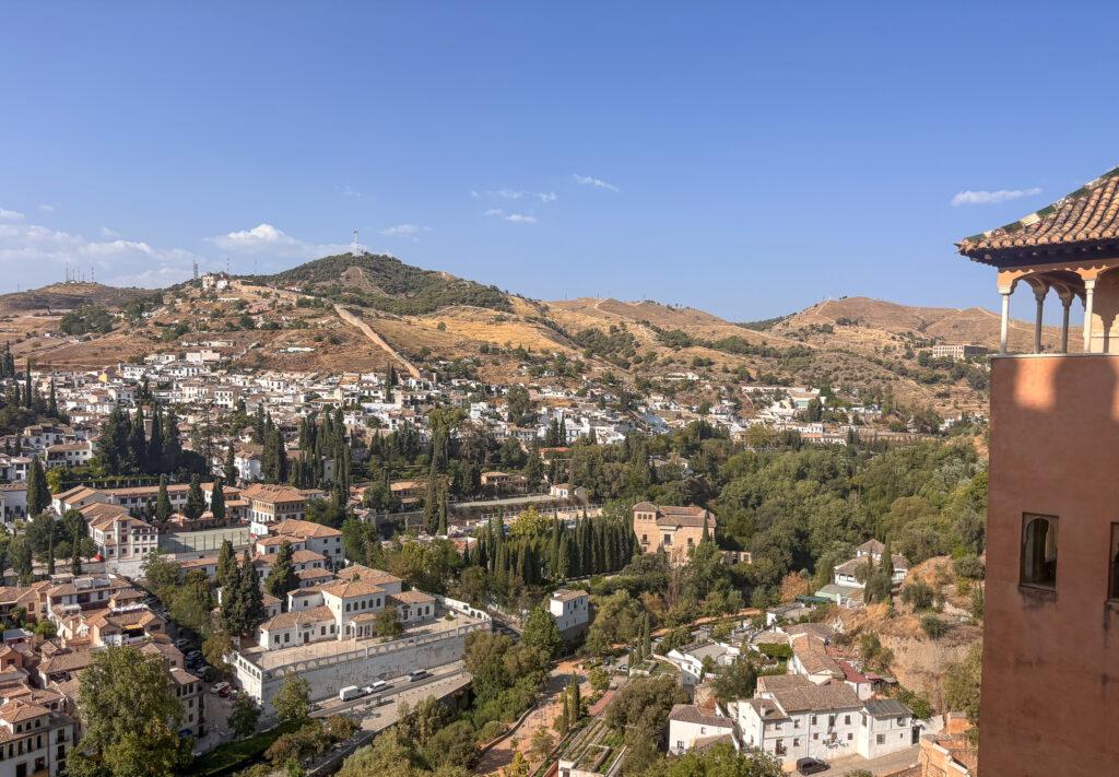 Views across Albacin and Granada from Alhambra-My Travel Monkey