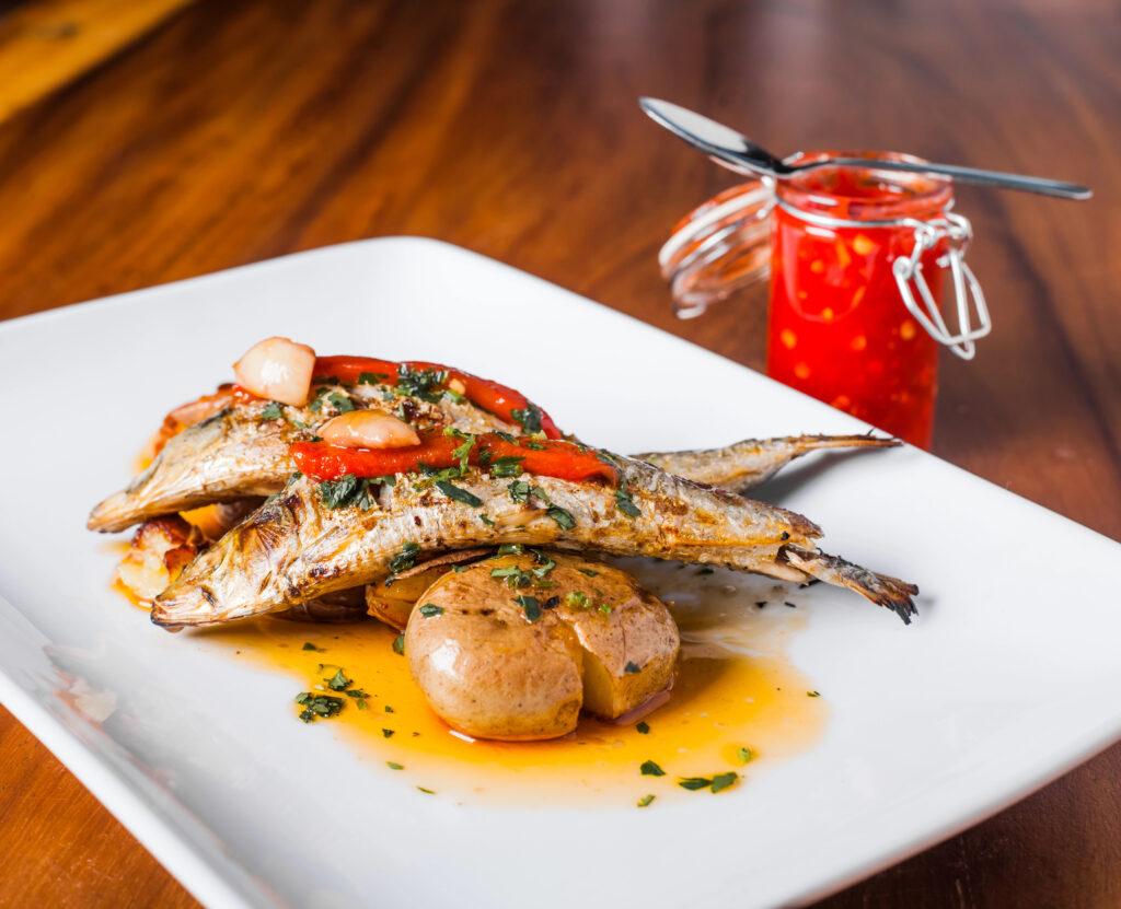 Portuguese grilled sardines-My Travel Monkey
