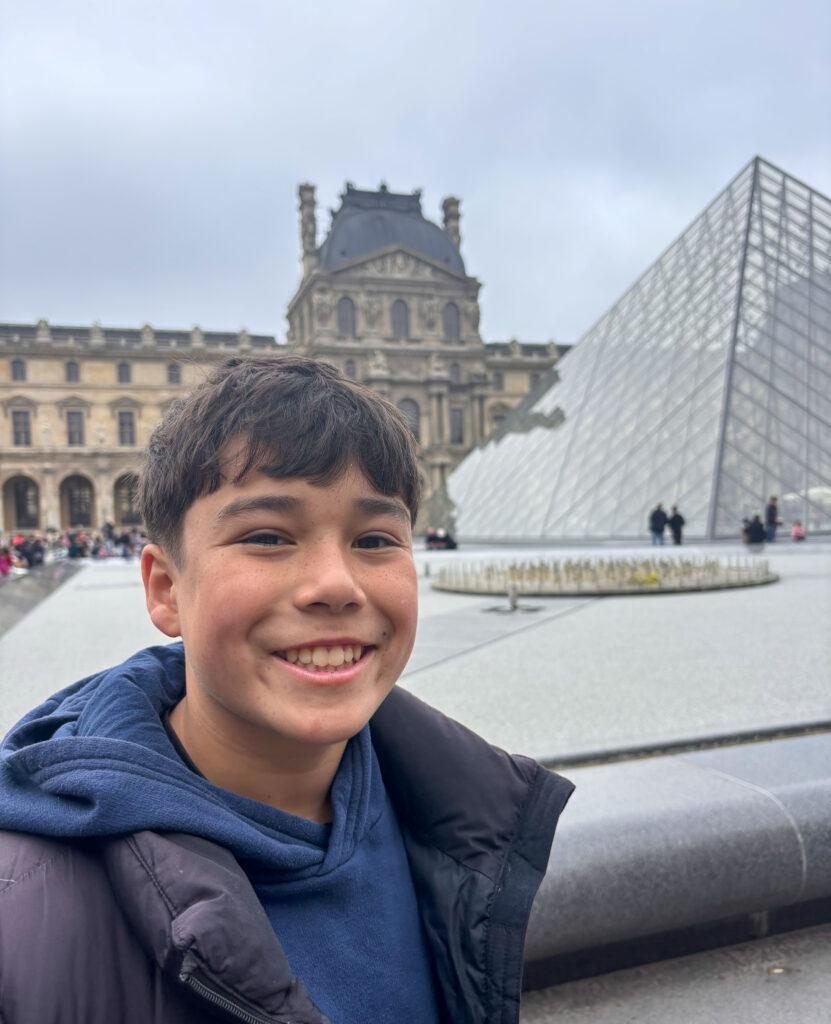 At the Louvre-Paris-My travel Monkey