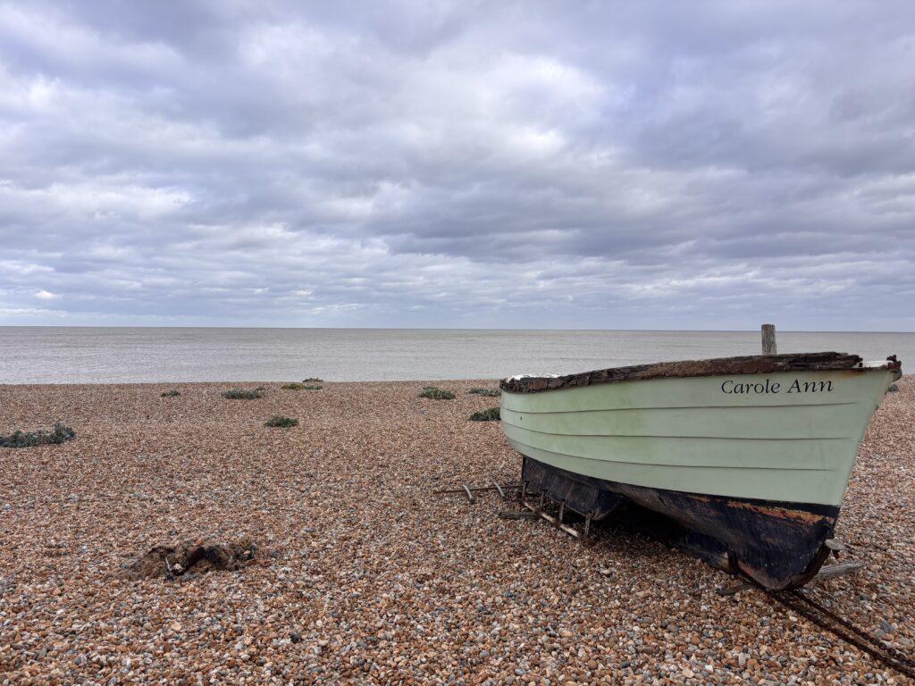 Boat on Dungeness Beach-Kent-My Travel Monkey