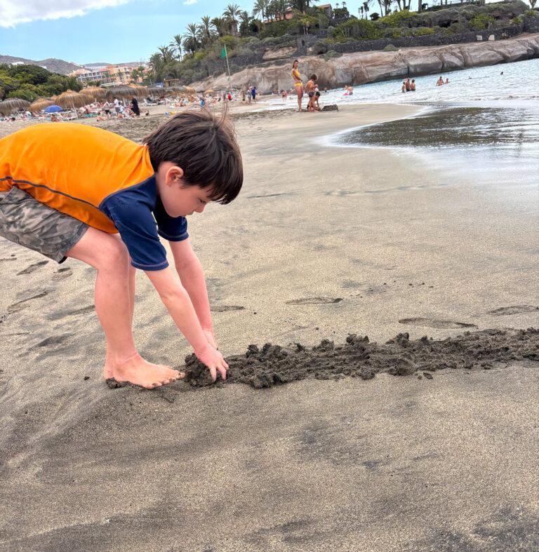 On Del Duque beach in Costa Adeje-Tenerife-Guide on where to stay in Tenerife-My Travel Monkey