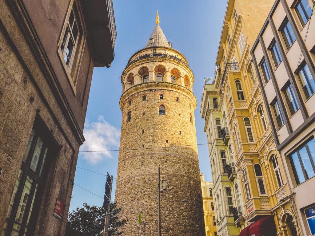Galata tower in the old, historical part of Istanbul in the Beyoglu district - My Travel Monkey