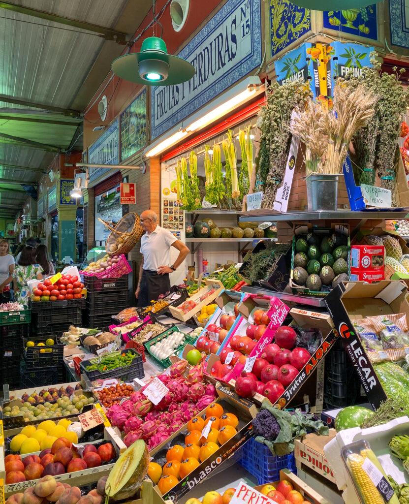 Mercado de Triana stalls-My Travel Monkey