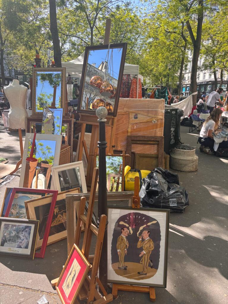 Art stalls in Paris-My Travel Monkey