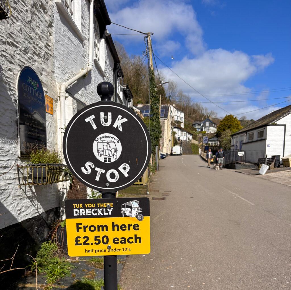 Polperro tuk tuk stop-My Travel Monkeyy