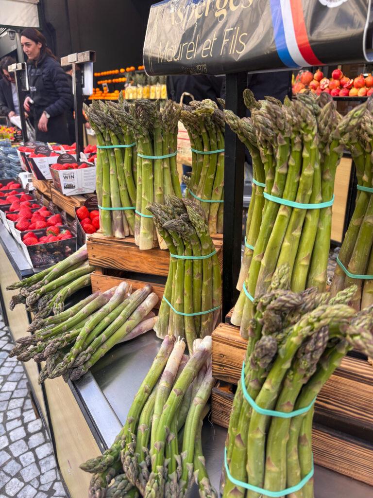 Asparagus at Rue des Petits Carreaux-Paris-My Travel Monkey