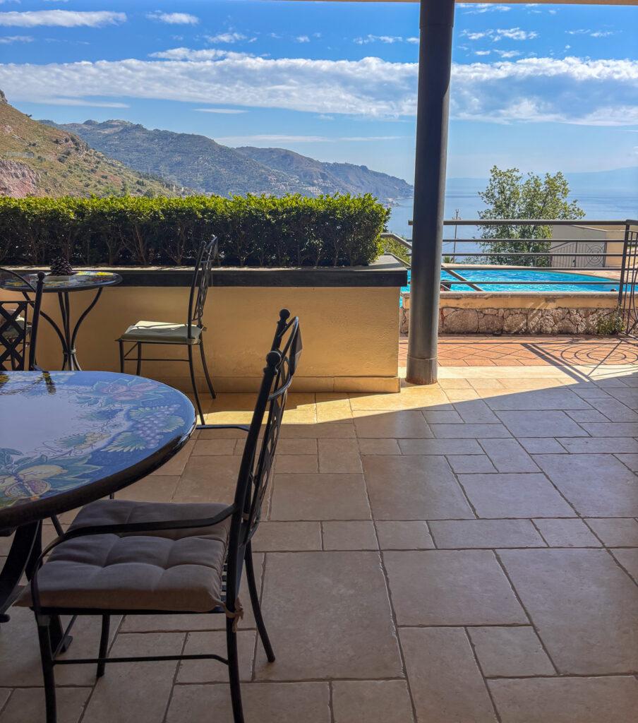 Taormina apartment terrace-My Travel Monkey