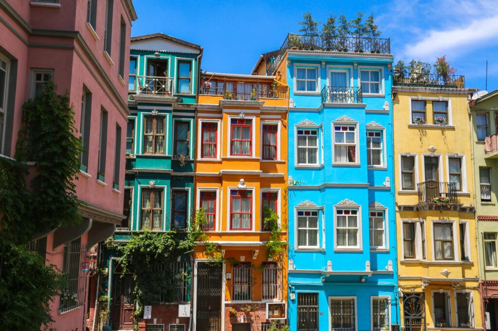 Colourful houses in Balat-Istanbul-My Travel Monkey