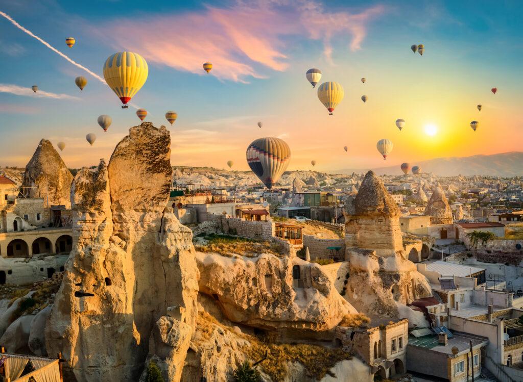 Hot air balloons at Cappadocia - Turkey-My Travel Monkey