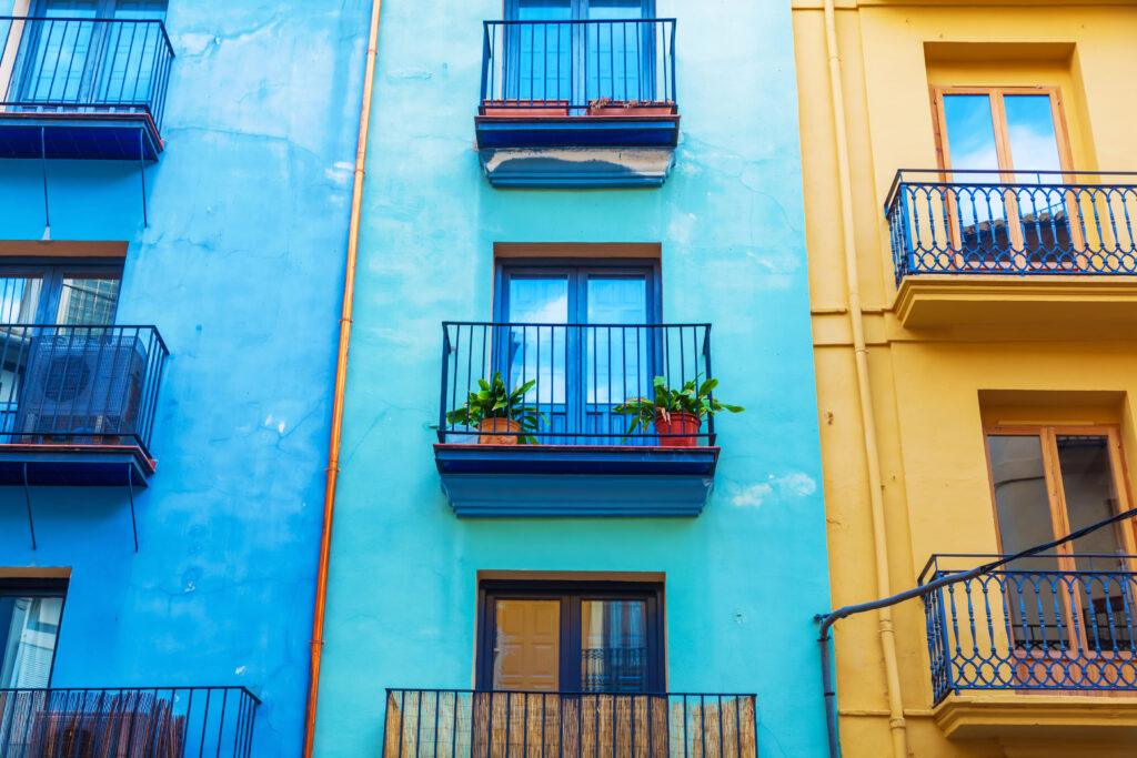 Colourful Valencia buildings-My Travel Monkey