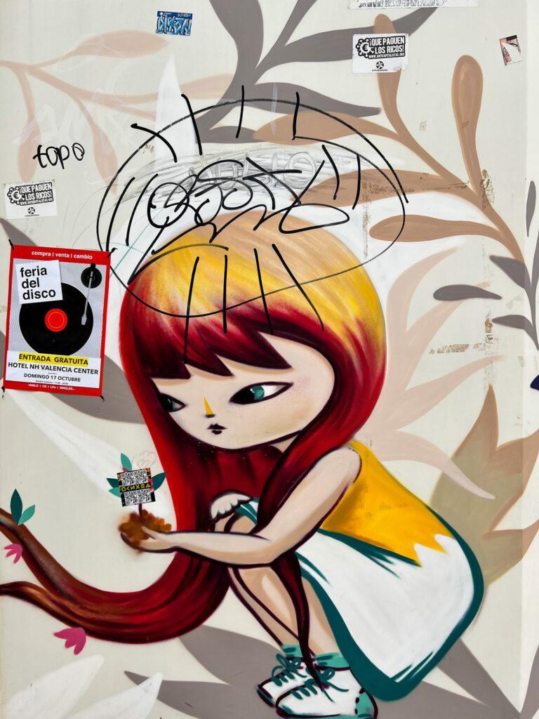 Street art in Valencia-My Travel Monkey
